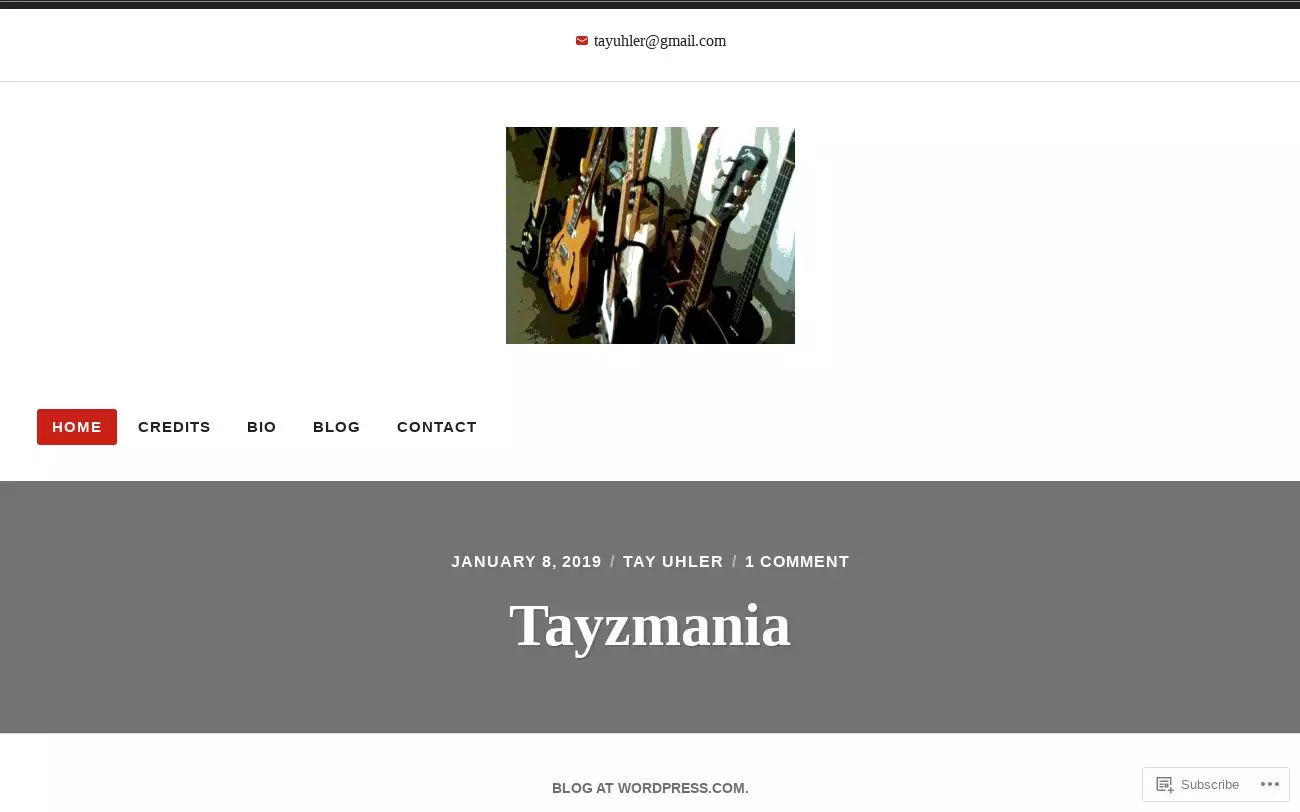 Screenshot of tayuhler.com