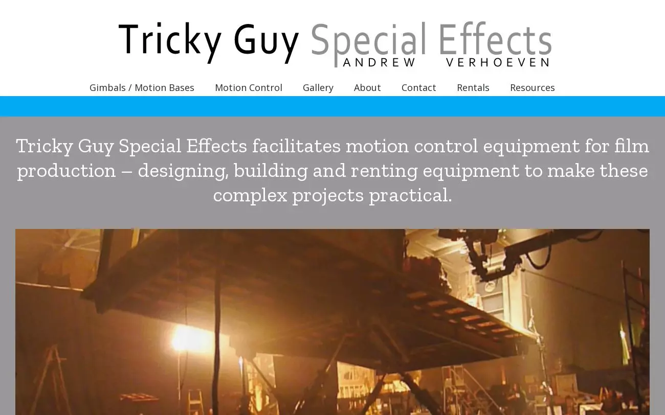 Screenshot of trickyguy.com