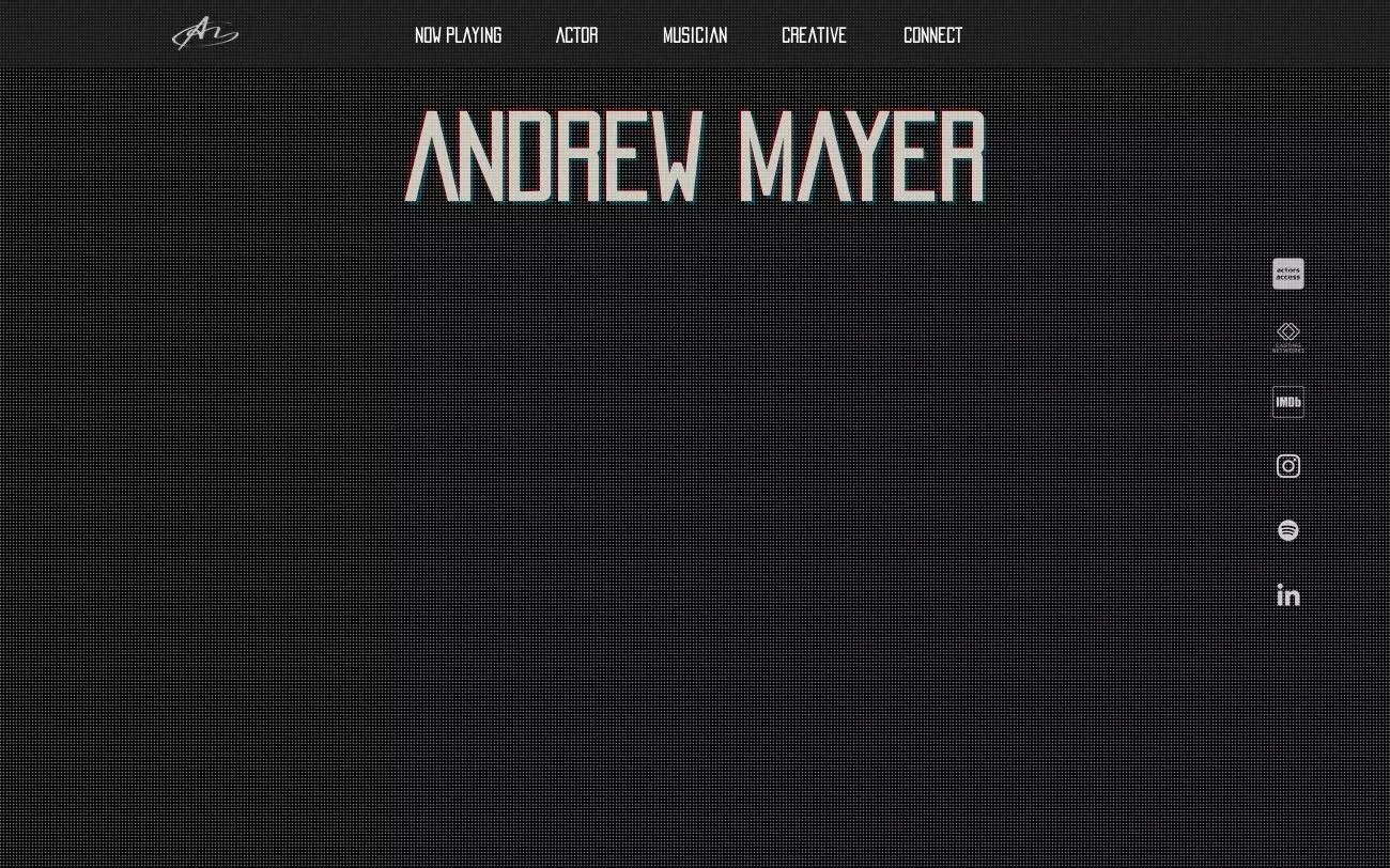 Screenshot of andrewcmayer.com