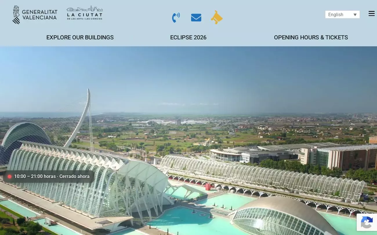 Screenshot of cac.es