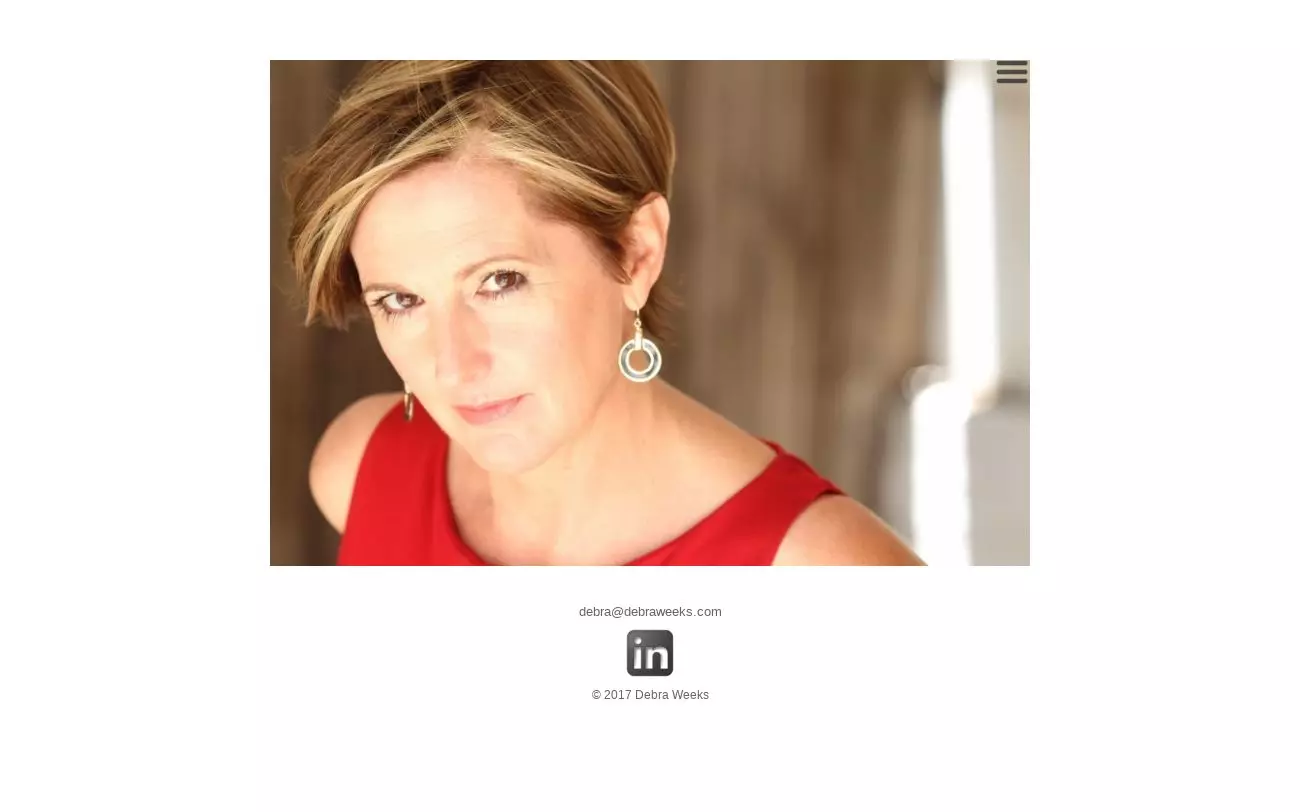 Screenshot of debraweeks.com