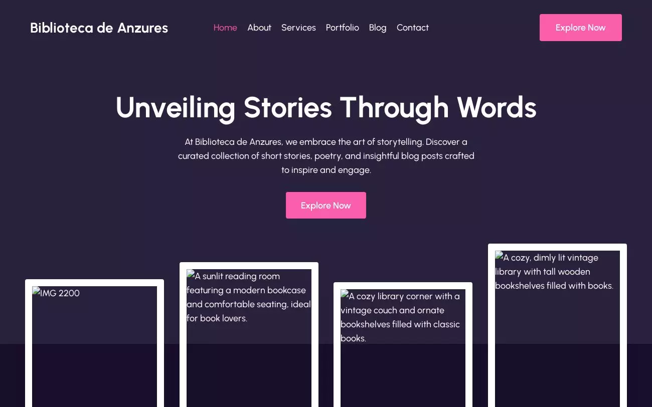 Screenshot of duvs.co.uk