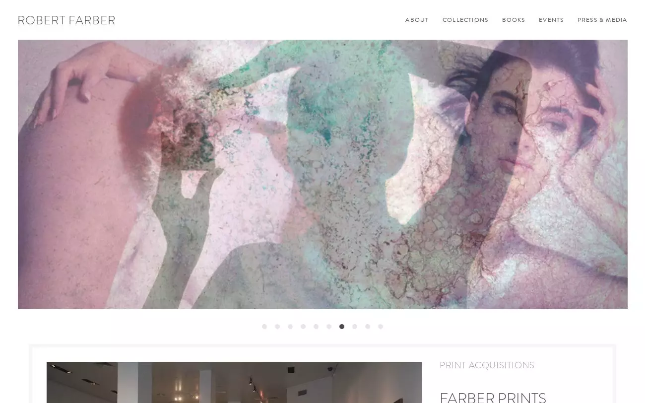 Screenshot of farber.com