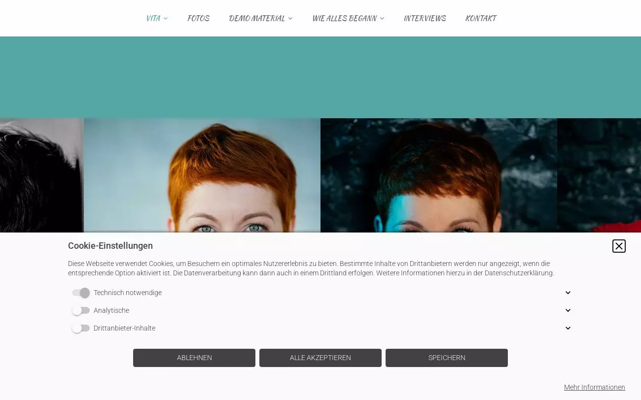 Screenshot of jennyreuter.com