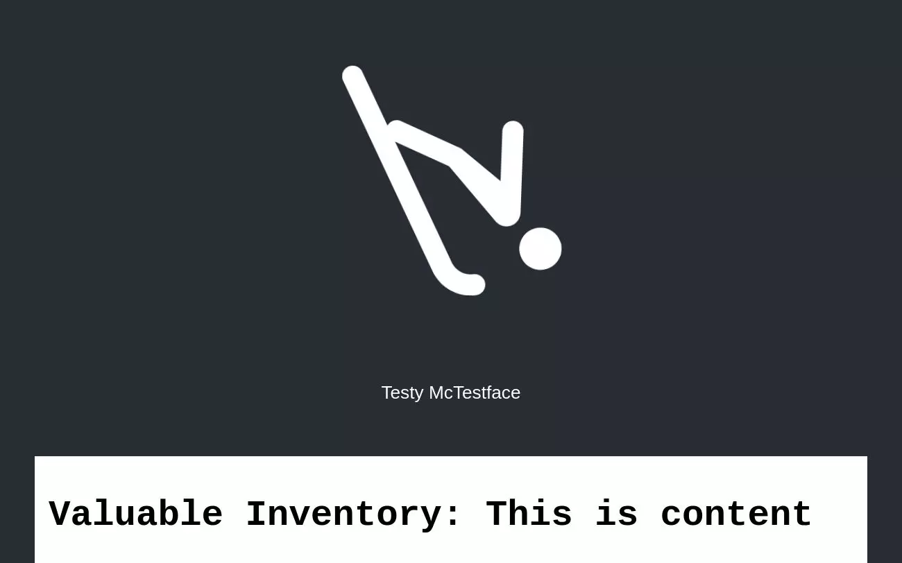 Screenshot of mctestface.com