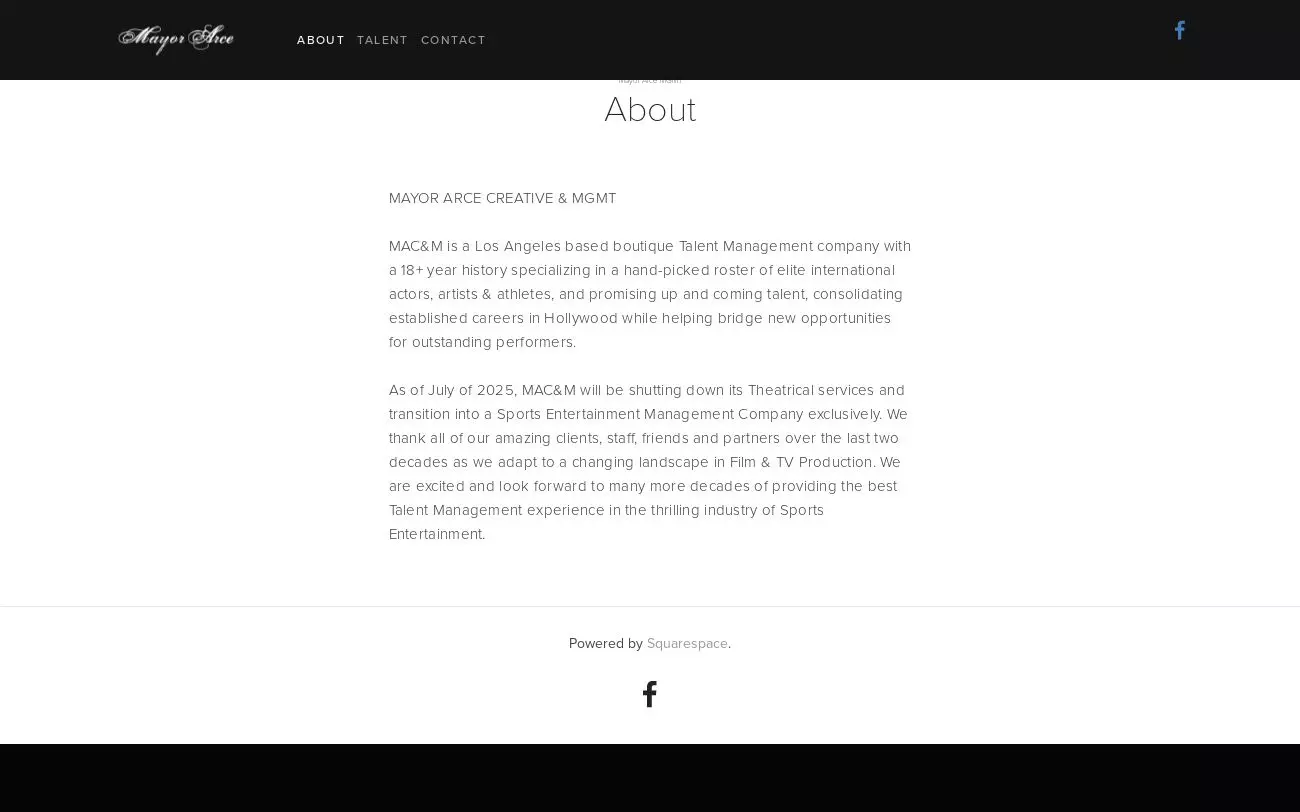 Screenshot of mayorarce.com